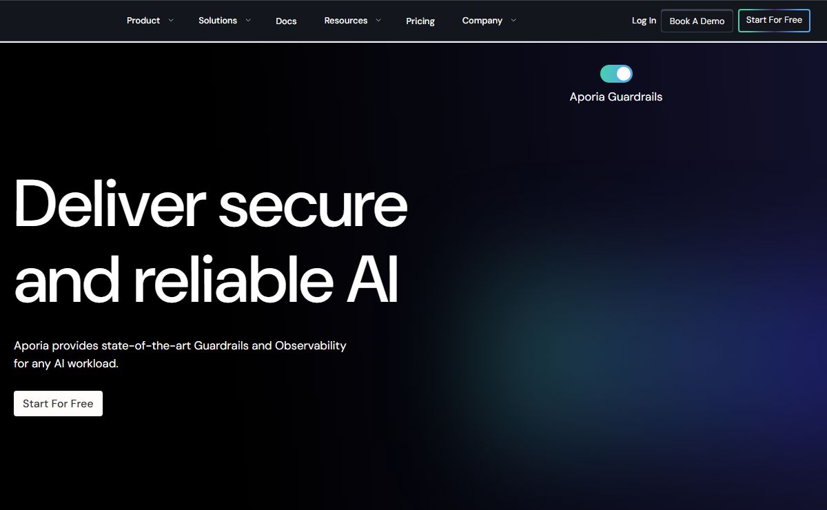 Aporia - Deliver Reliable and Secure AI