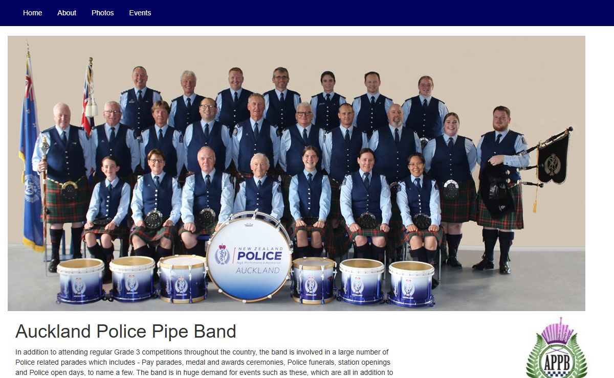 Auckland Police Pipe Band