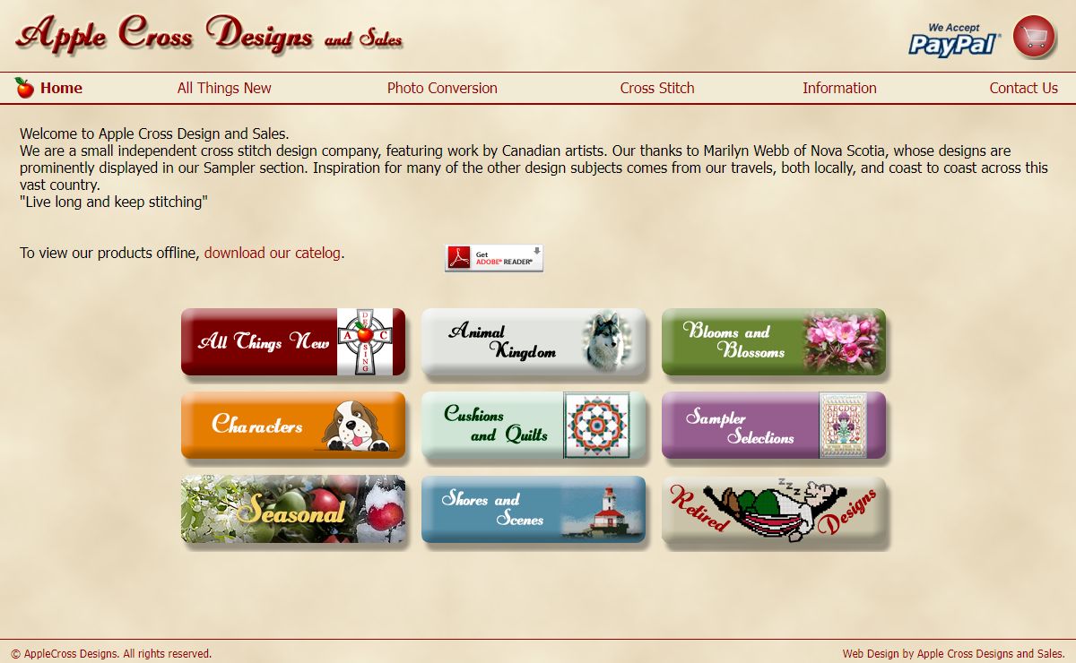 Apple Cross Designs - Home