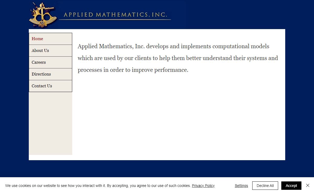Home | Applied Mathematics, Inc.