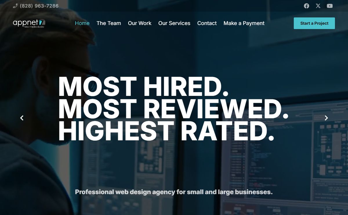 Appnet New Media Studio | Web Design Company | 28 Year Track Record