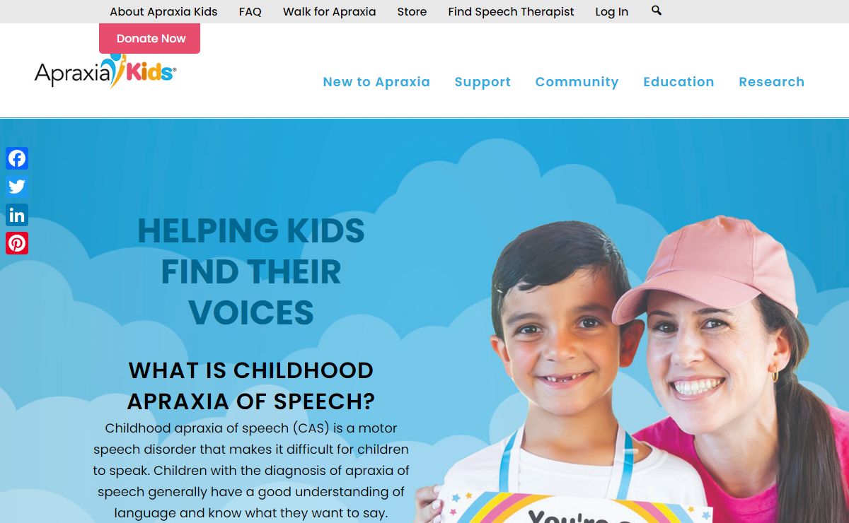 Home - Apraxia Kids