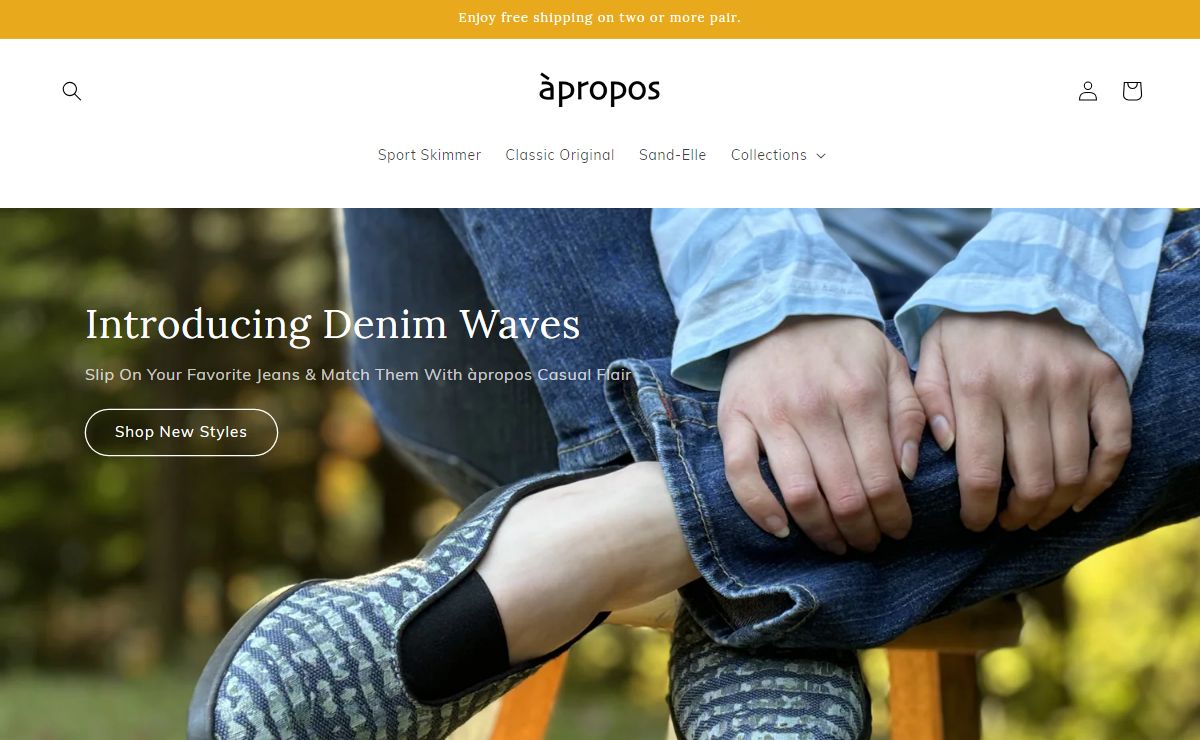 Women's Travel and Comfort Shoes in Unique Textiles – apropos footwear