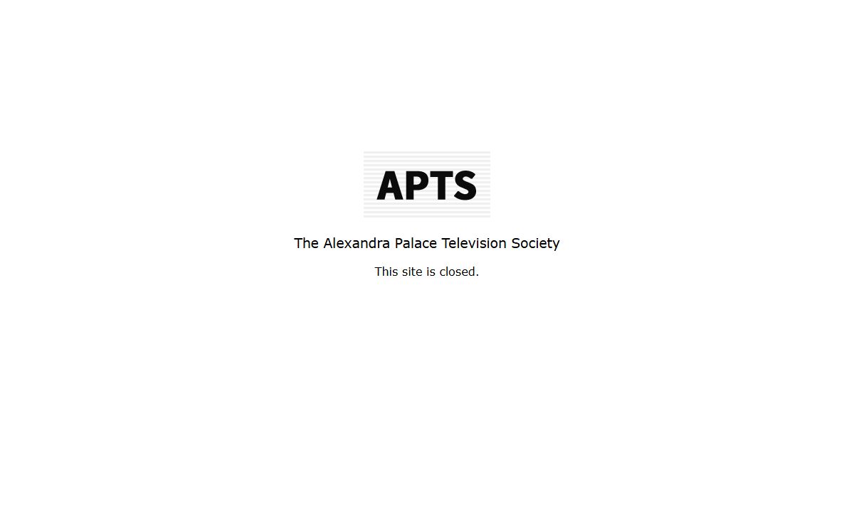 APTS - The Alexandra Palace Television Society