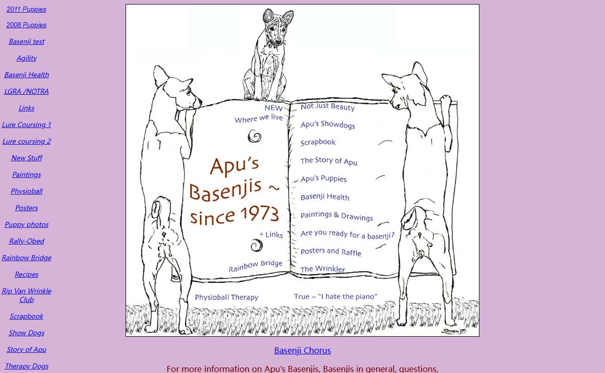 Apu's Basenjis, Woodstock, NY