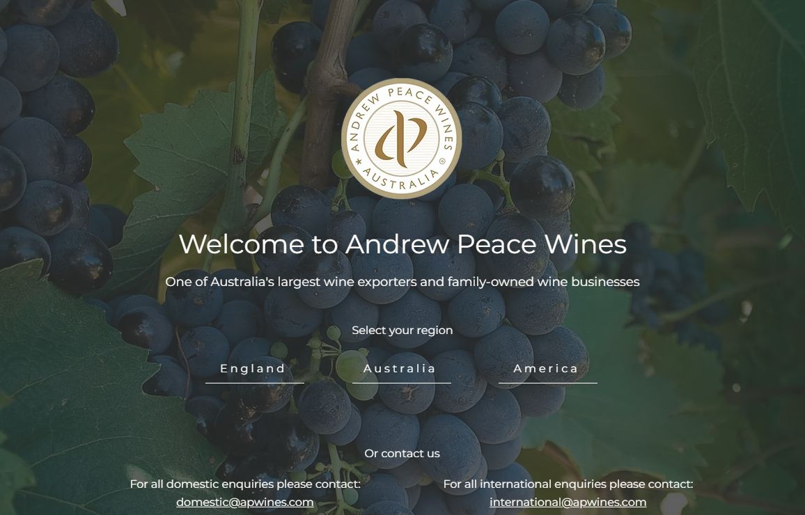 Andrew Peace Wines | Australian Wine