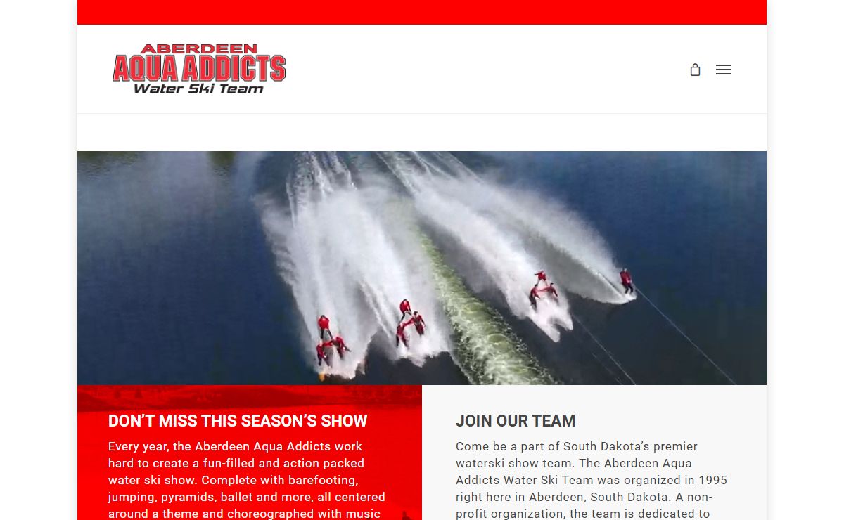 Aberdeen Aqua Addicts Water Ski Team | South Dakota's Premier Water Ski Team |