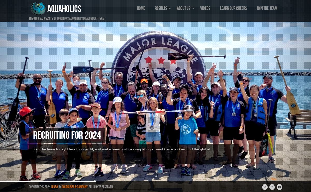 Aquaholics Dragon Boat Team | The Official Website of Toronto's Aquaholics Dragonboat Team