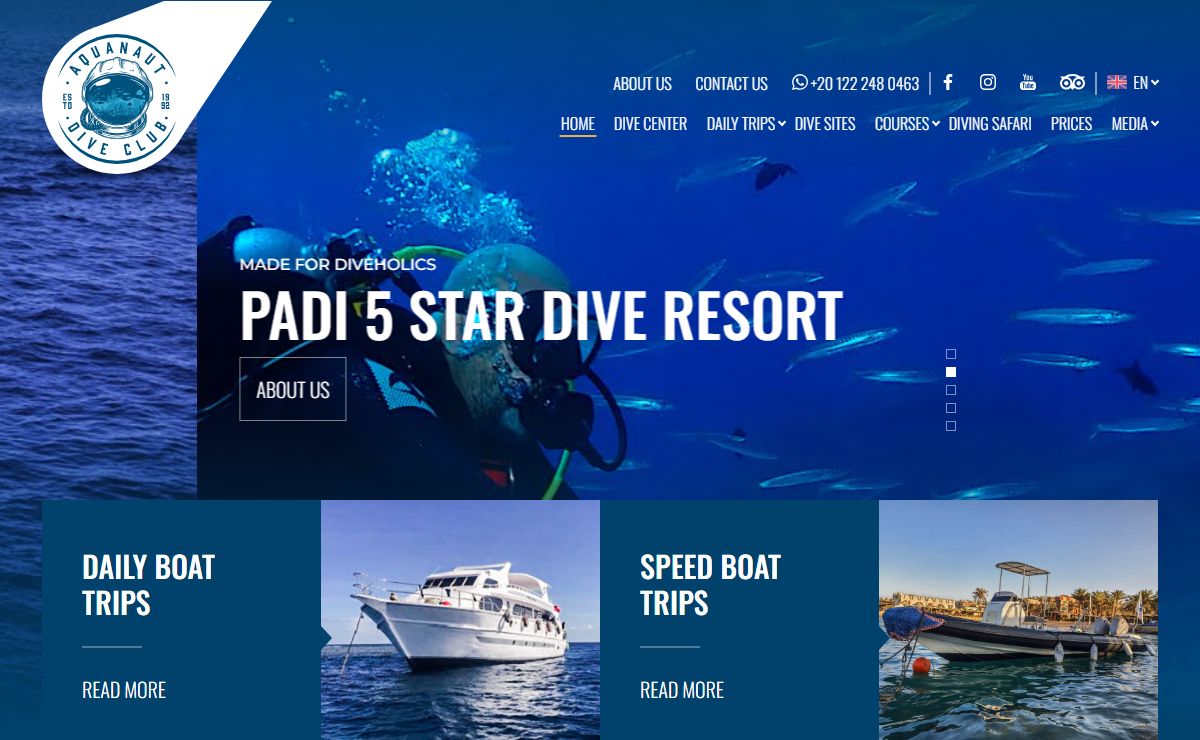 Aquanaut Dive Club | Red Sea Diving in Hurghada