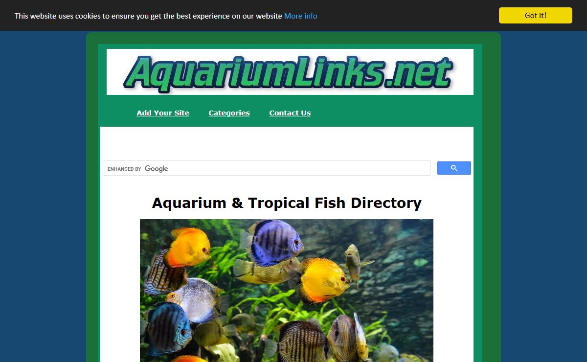 Aquarium & Tropical Fish Directory