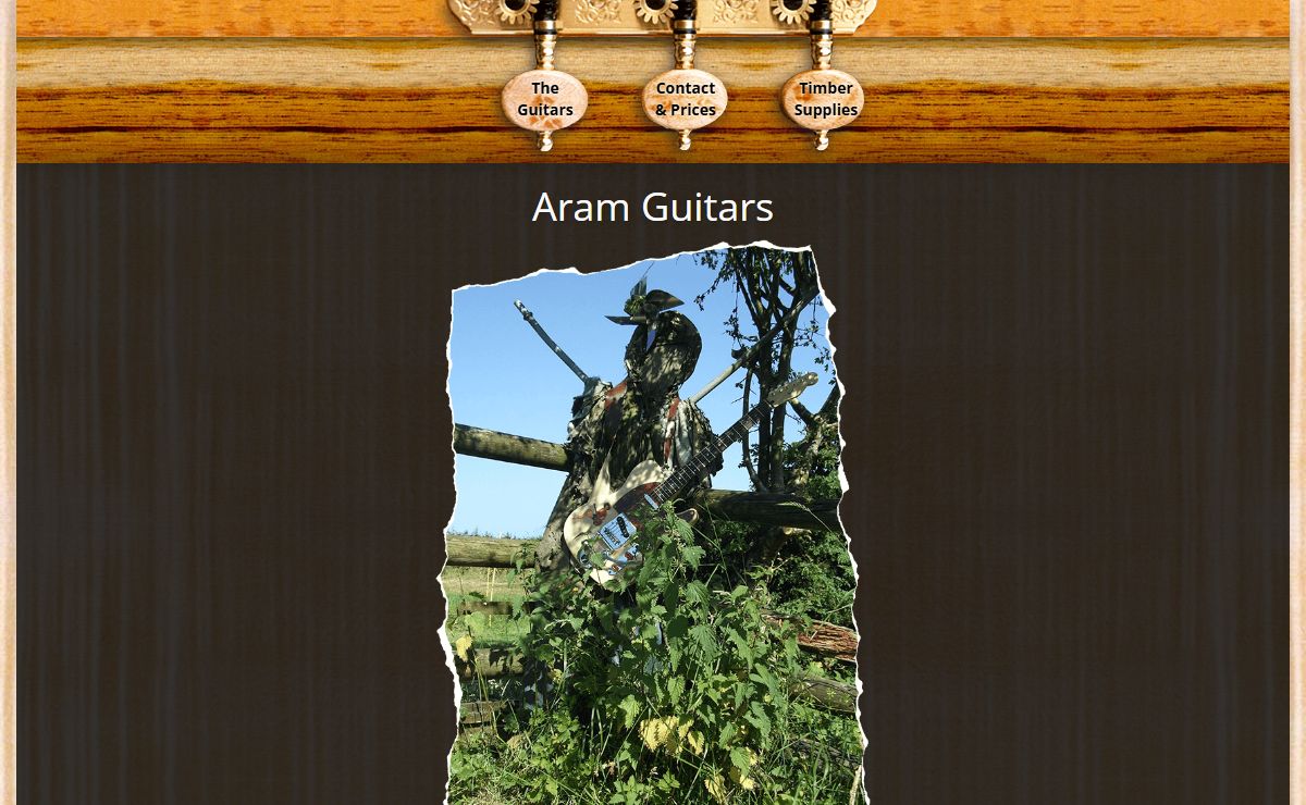 Aram Guitars: Classical Guitars, hand made in England