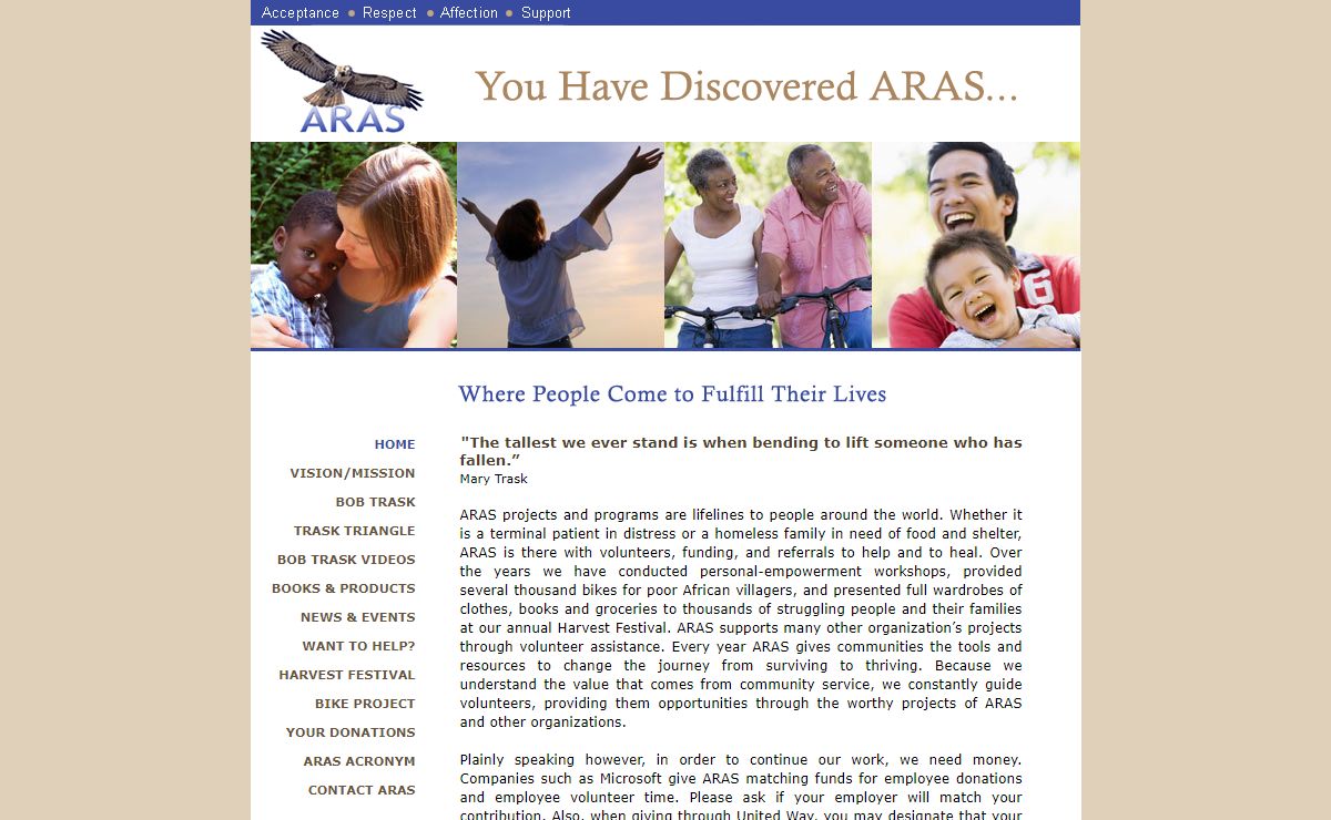 ARAS ~ Acceptance•Respect•Affection•Support