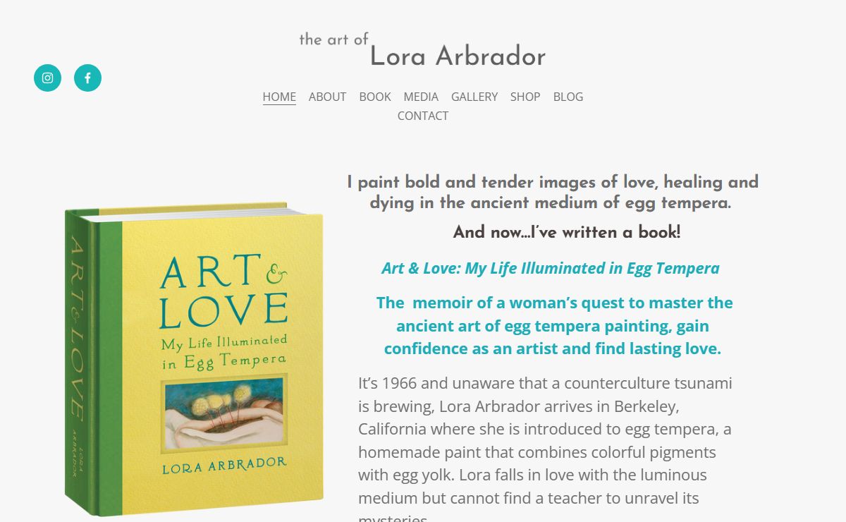 Lora Arbrador | Artist, Nurse, Author