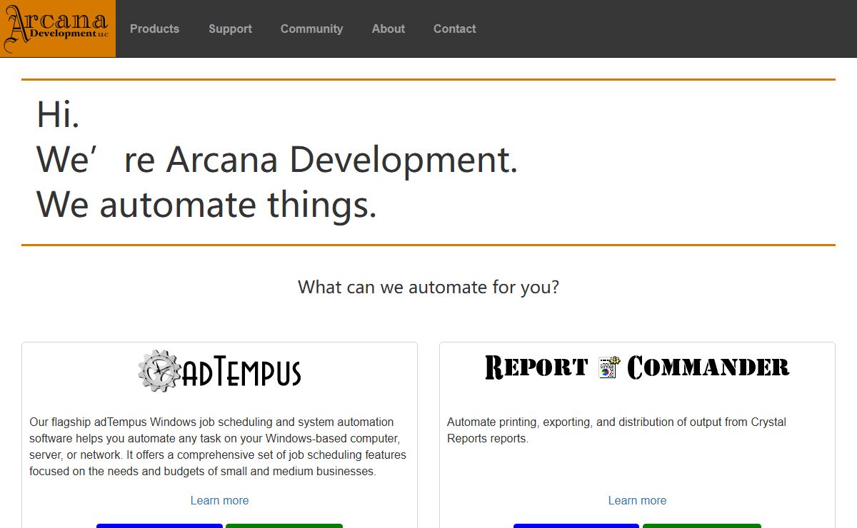 Arcana Development