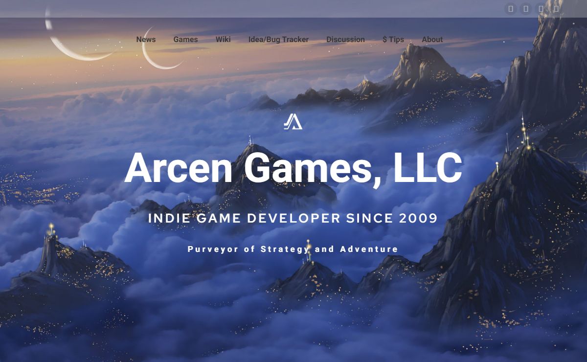 Arcen Games, LLC – Indie game development studio since 2009. AI War, Calling The Rain, and more.