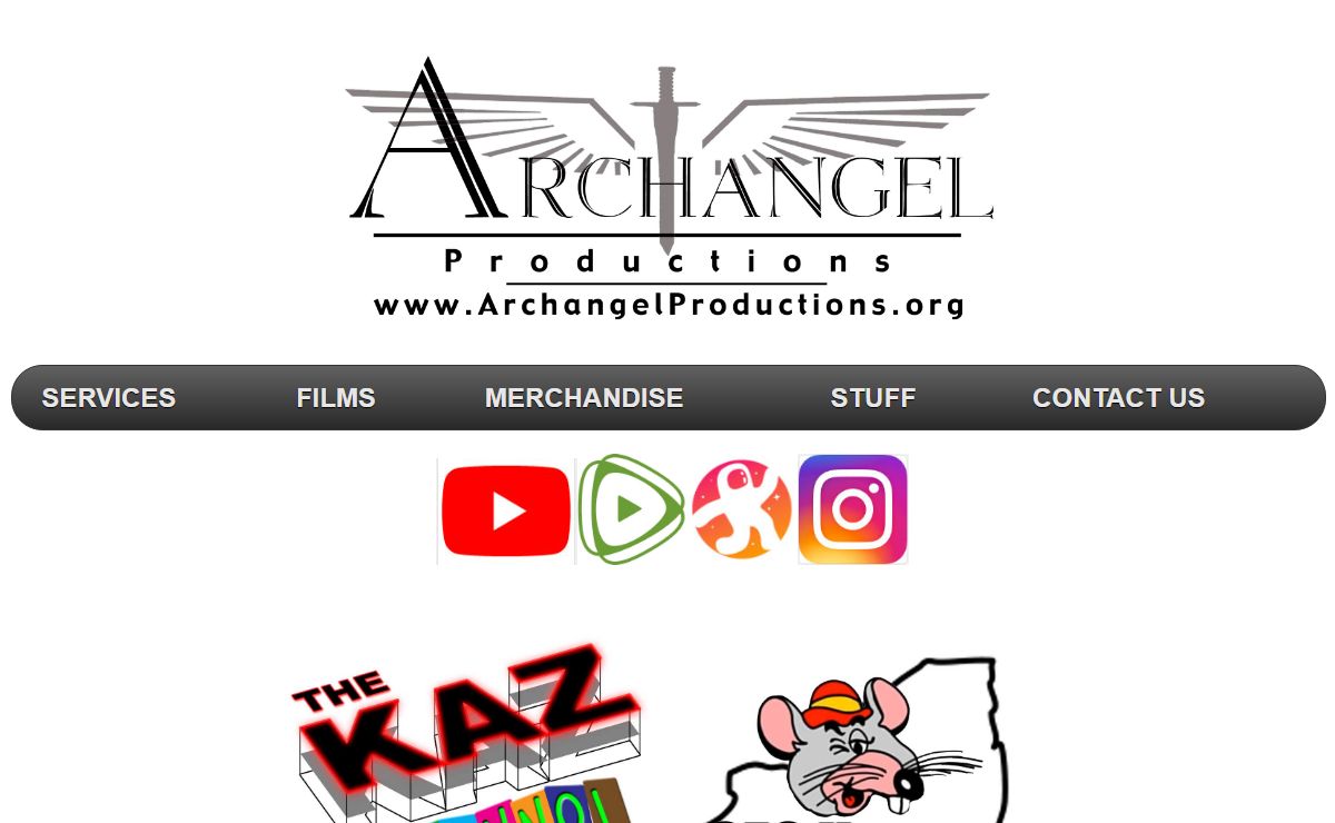 Archangel Productions LLC HOME PAGE