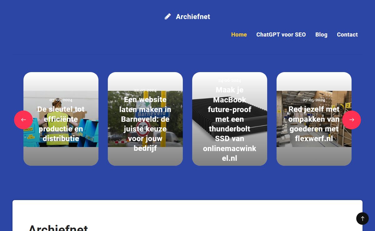 Archiefnet – Zoek jij iets? Duik in onze archieven!