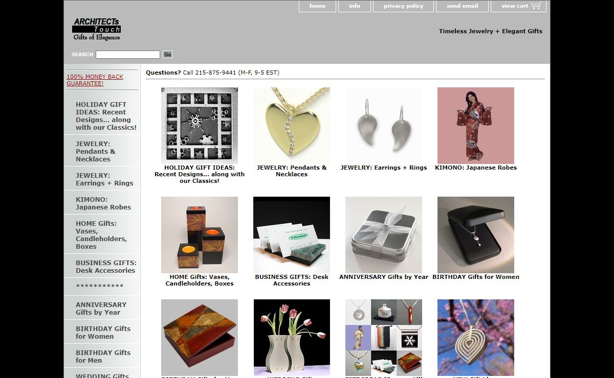 Timeless Jewelry and Elegant Gifts | Architects Touch
