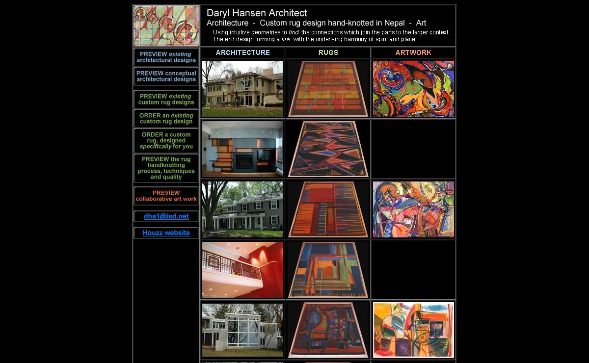 Daryl Hansen Architect Site Glimpse