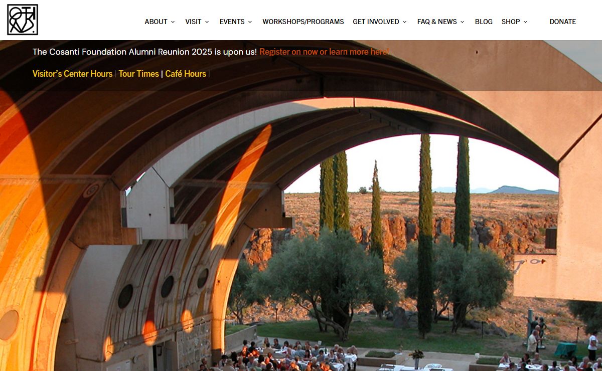 Arcosanti | The World’s First Arcology Prototype & Urban Laboratory