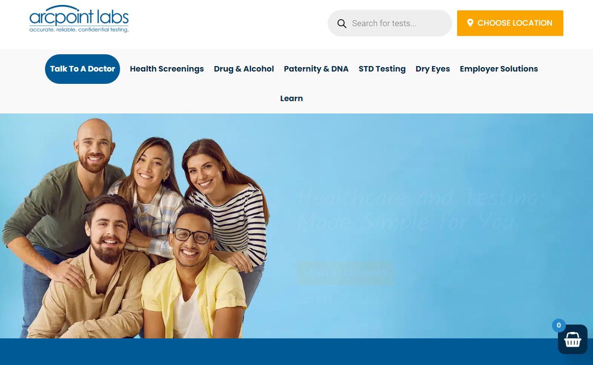 DNA, STD & Drug Testing Near You