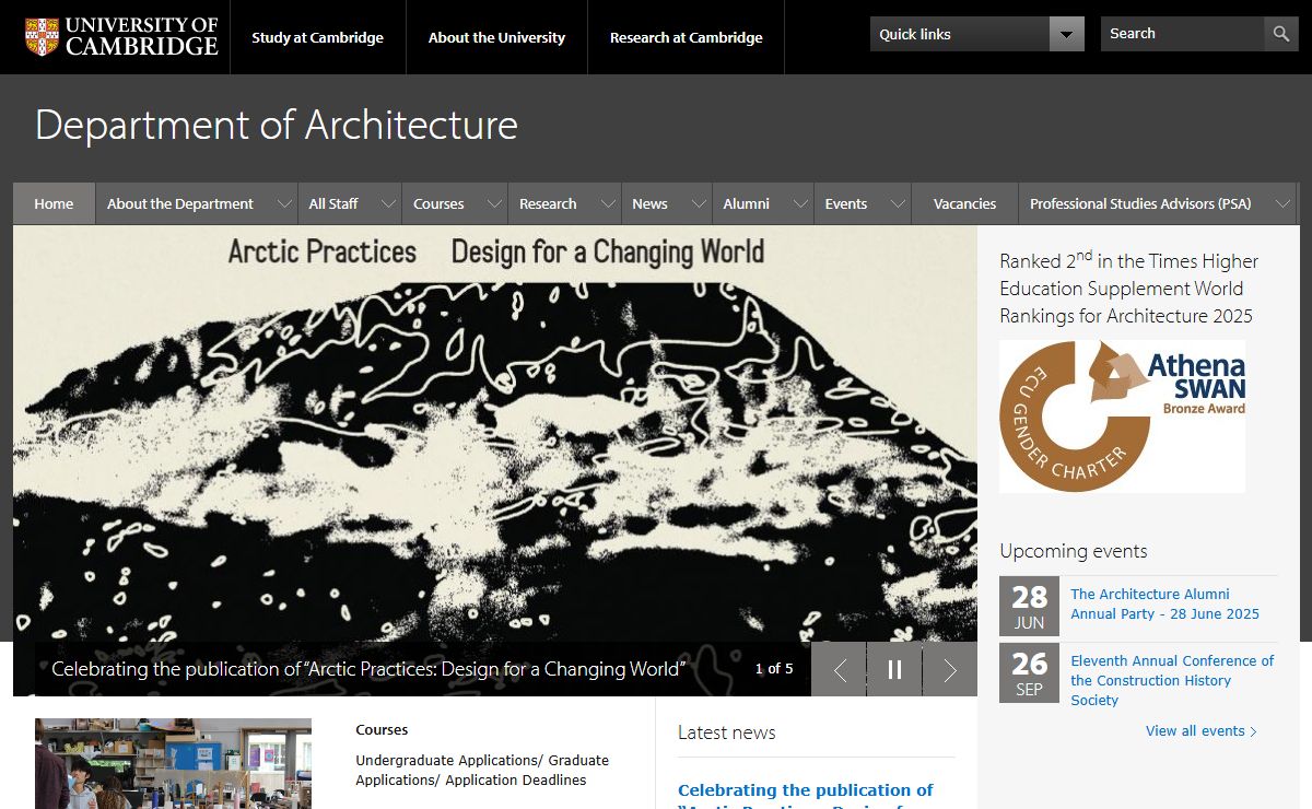 Department of Architecture |