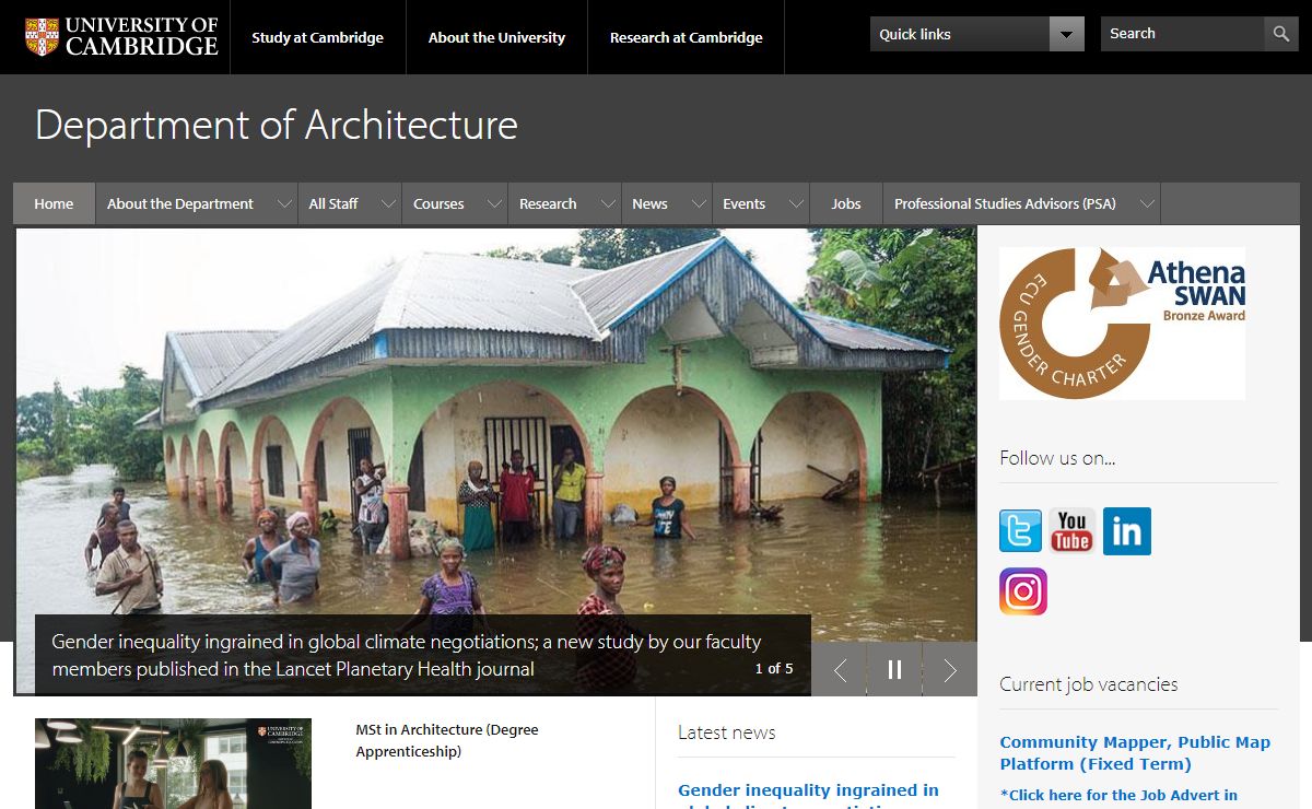 Department of Architecture |