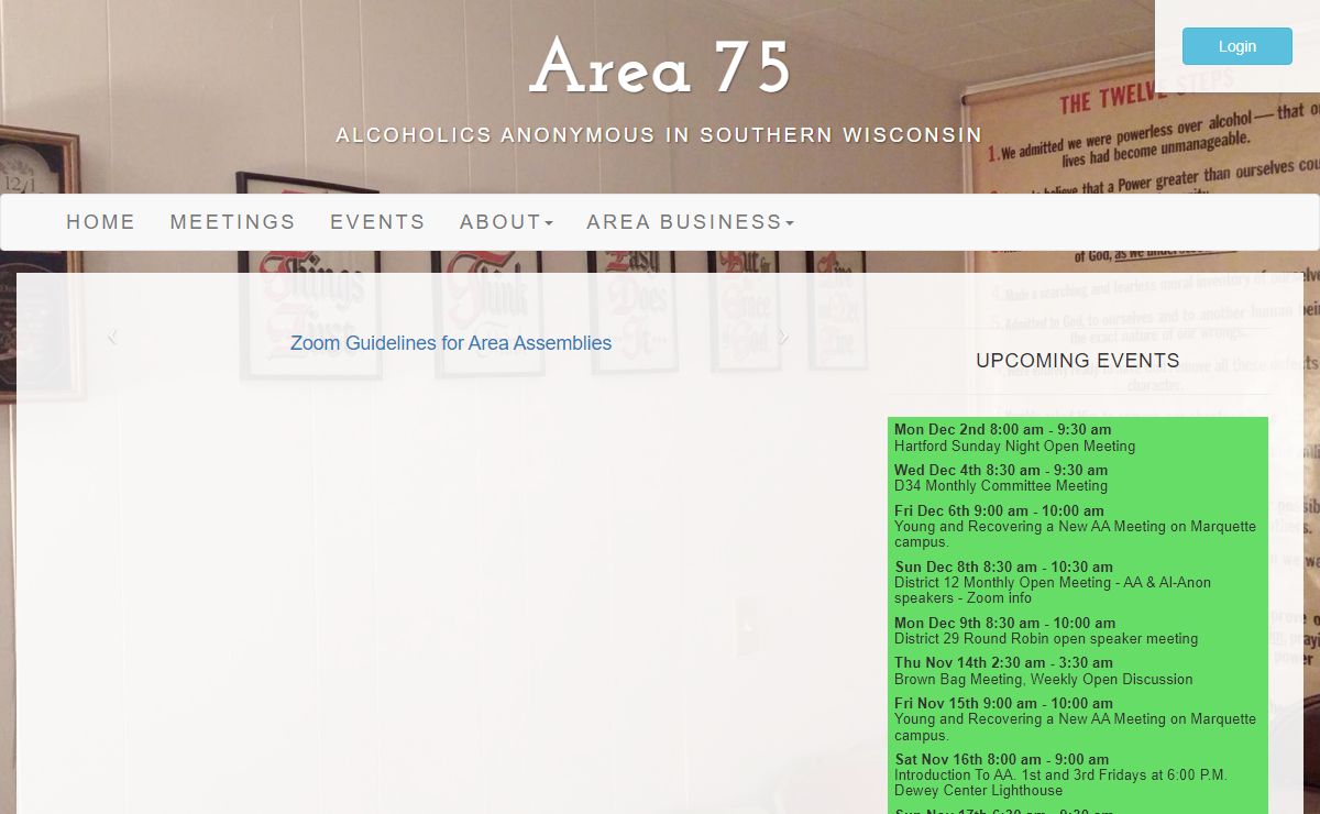 Area 75 || The Purpose of this Web Site
