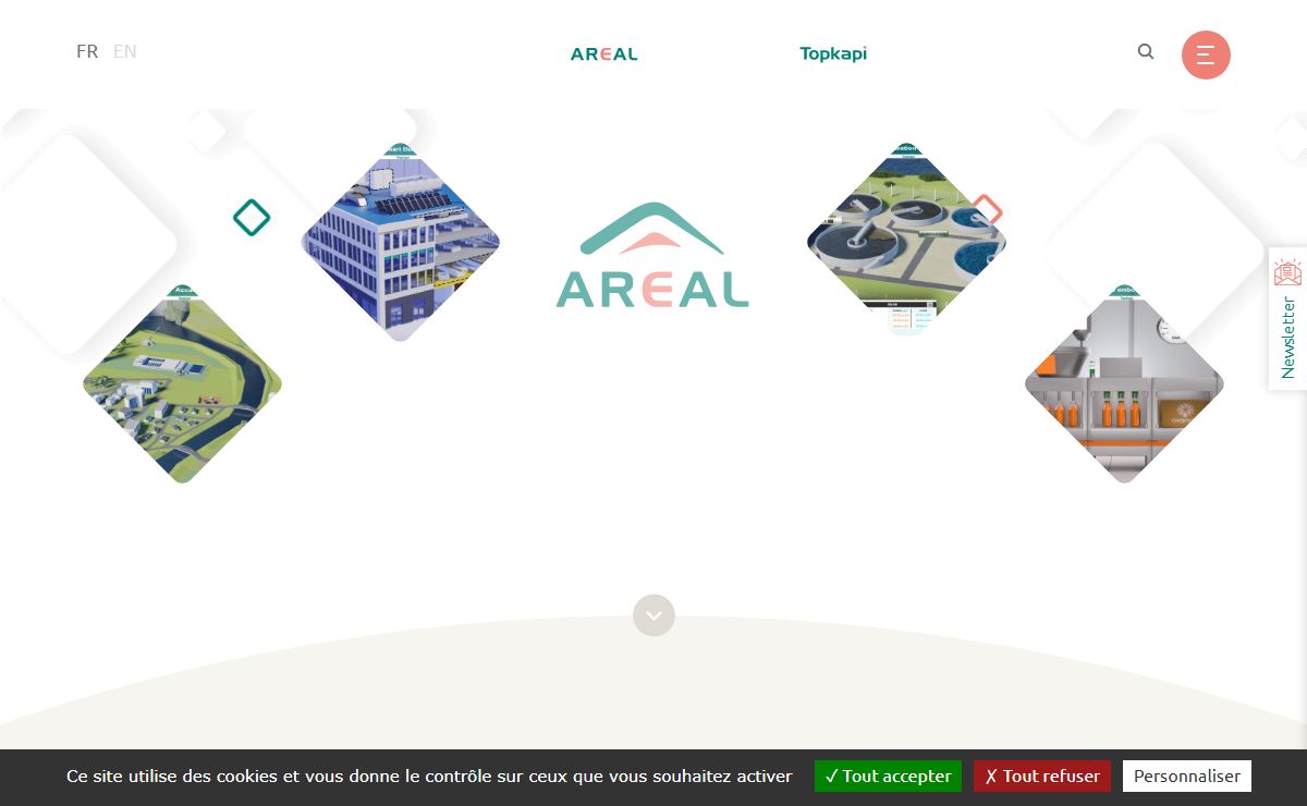 AREAL : éditeur de la plateforme logicielle Topkapi