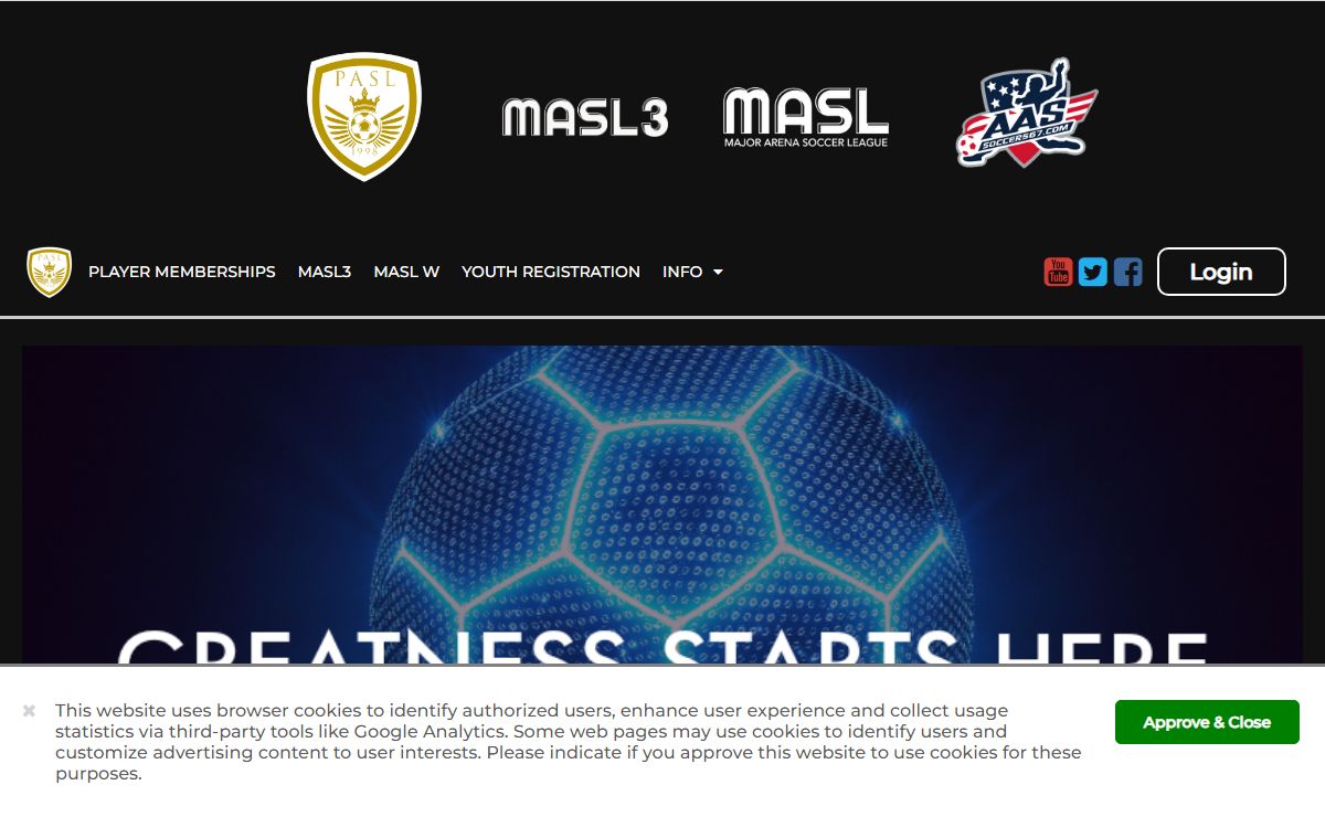 Welcome - Premier Arena Soccer League