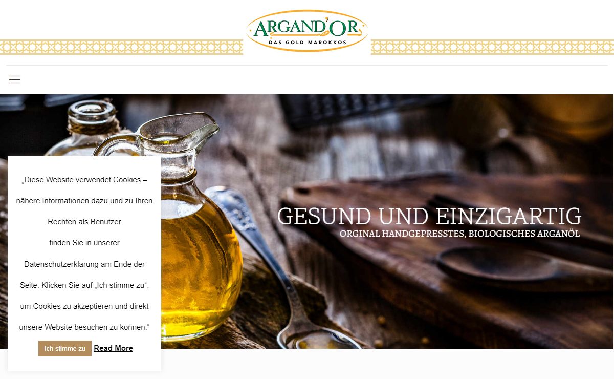 Argandor – Biologisches Arganöl