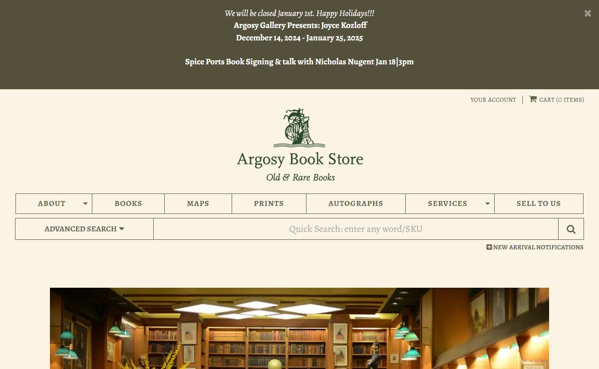 Argosy Book Store