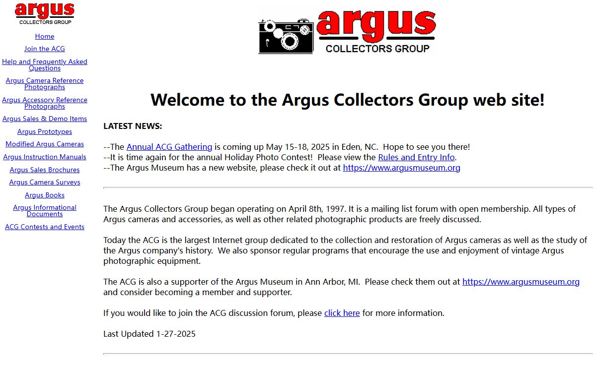 The Argus Collectors Group