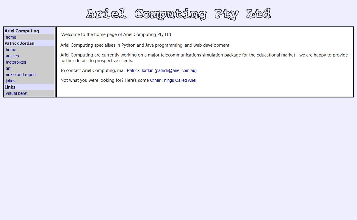 Ariel Computing Pty Ltd