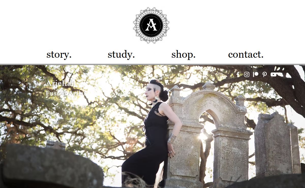 Dark Fusion Artist & Studio | Ariellah Bellydance