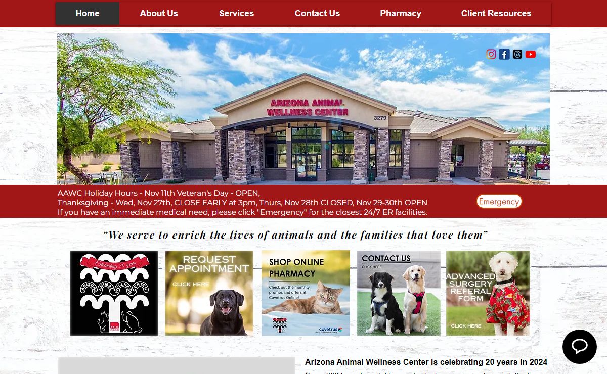 Arizona Animal Wellness Center | Gilbert, AZ | Home