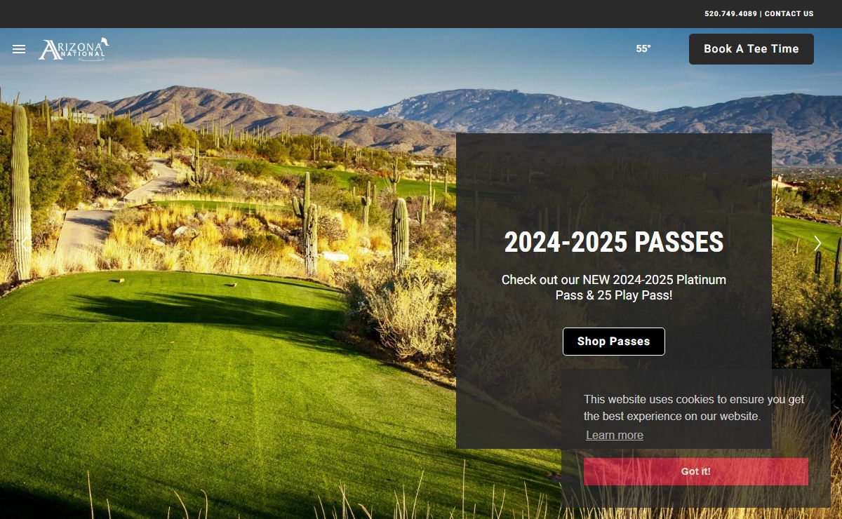 Arizona National Golf Club | Golf Course Tucson, Arizona