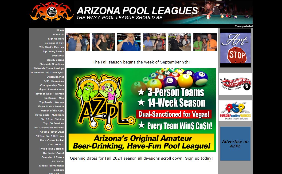 Arizona Pool Leagues