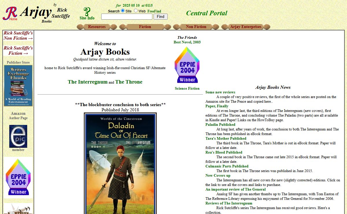 Rick Sutcliffe's Arjay Books