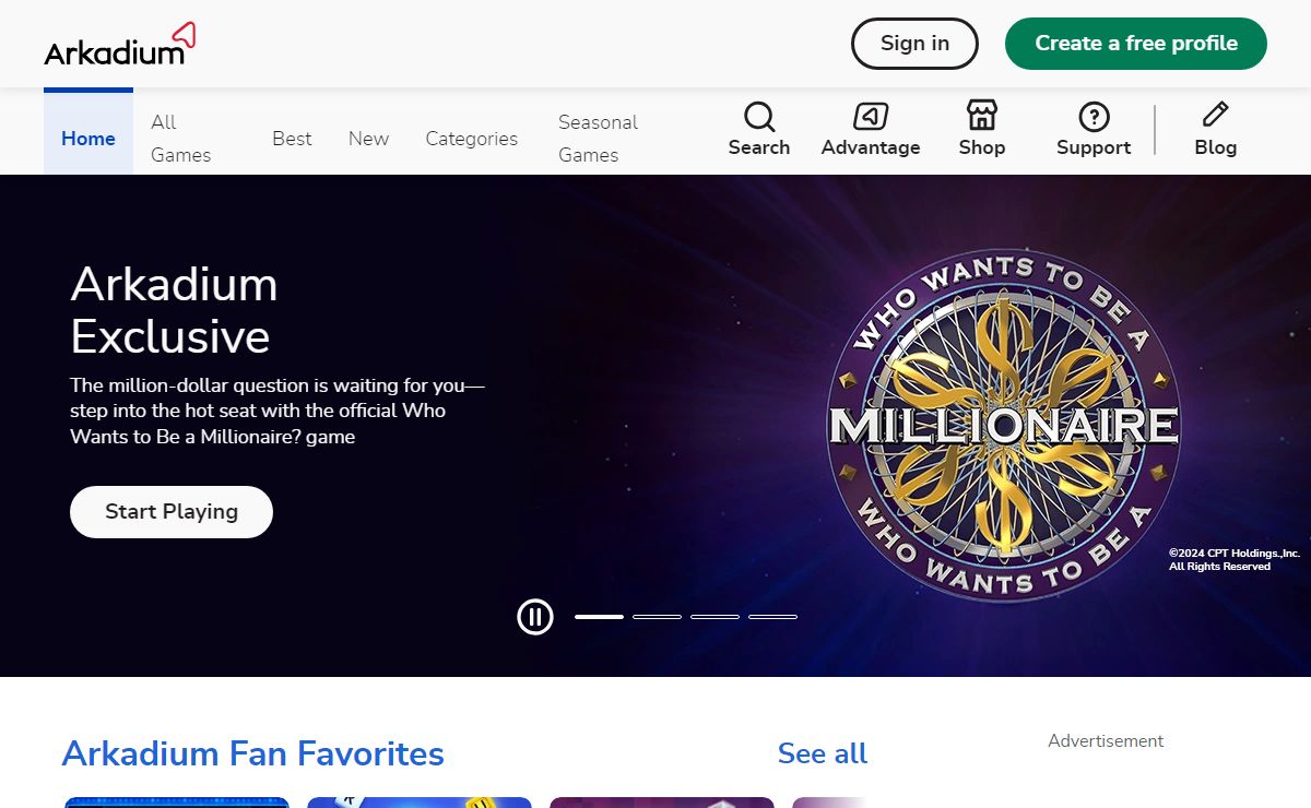 Arkadium Games | Your Place for the Best Online Games