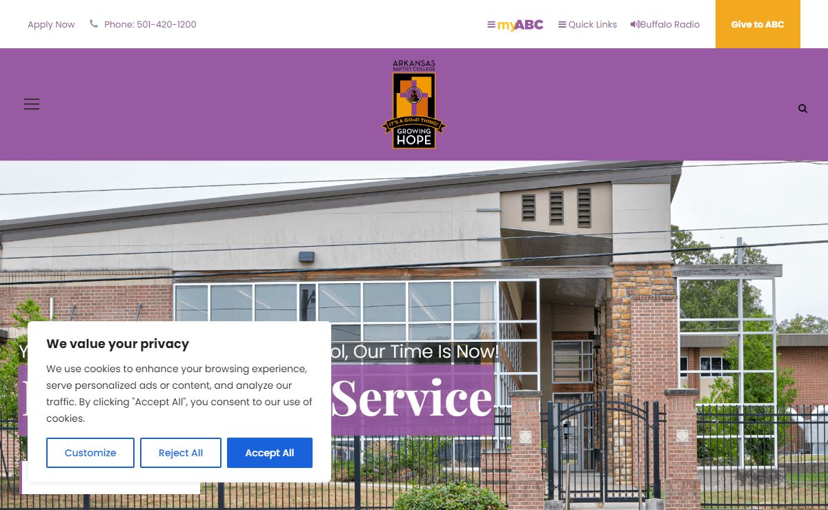 Arkansas Baptist College – Arkansas Baptist College is a private, historically black liberal arts college in Little Rock, Arkansas.
