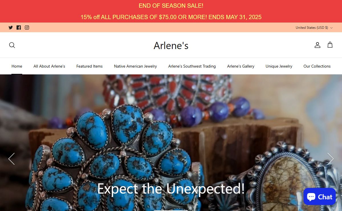 Authentic Native American Jewelry and Native Arts – Arlene's