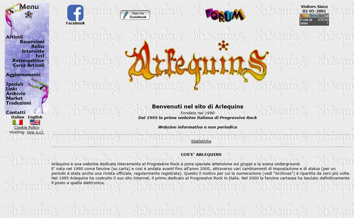 Arlequins - Progressive Rock Webzine