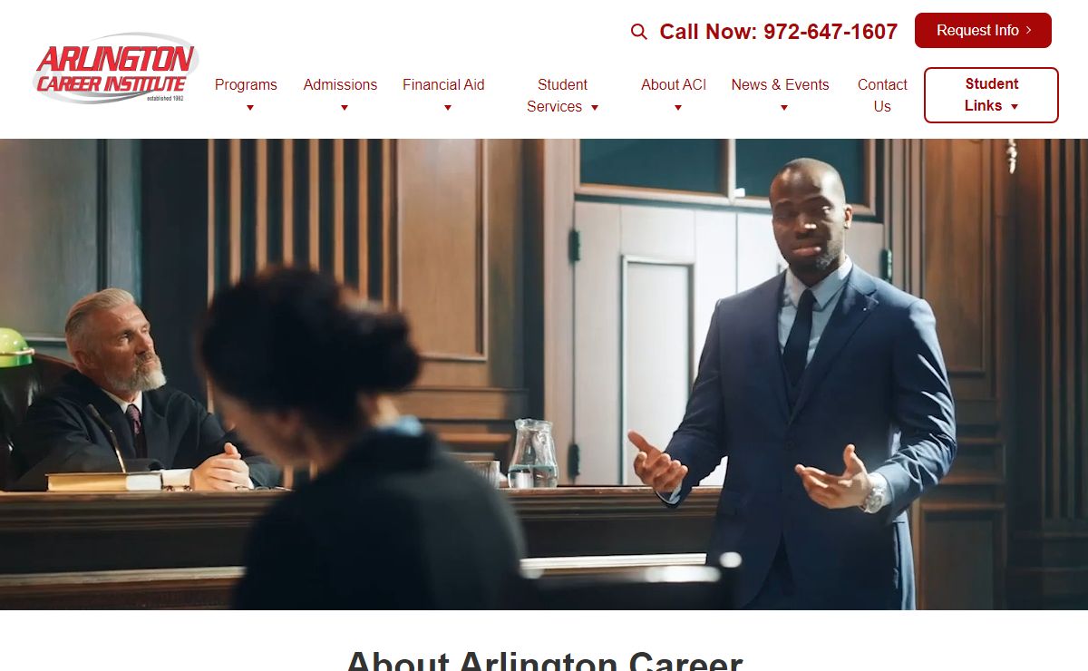 Legal Career Programs | Health Care Career Programs | ACI