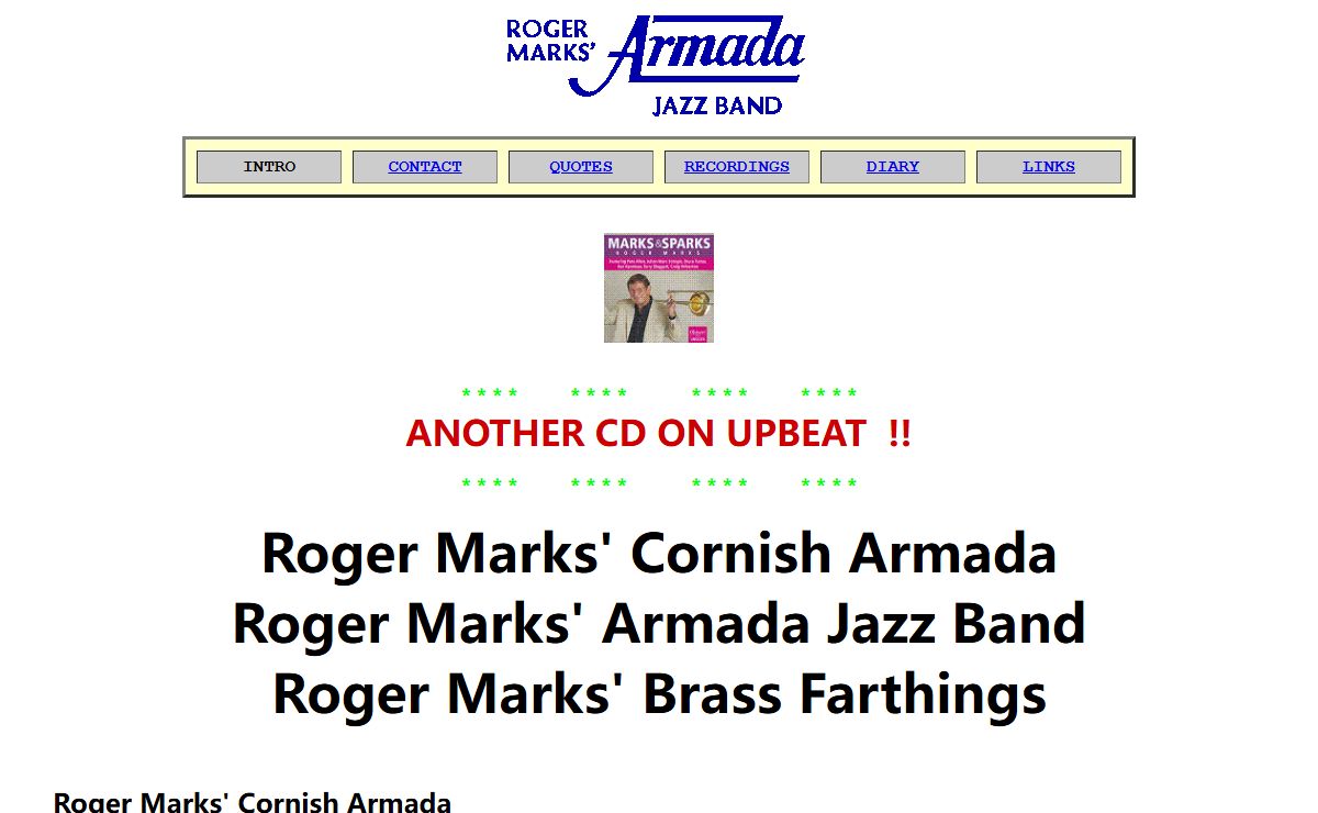 Roger Marks' Armada Jazz Band - Quite simply the Best in the West
