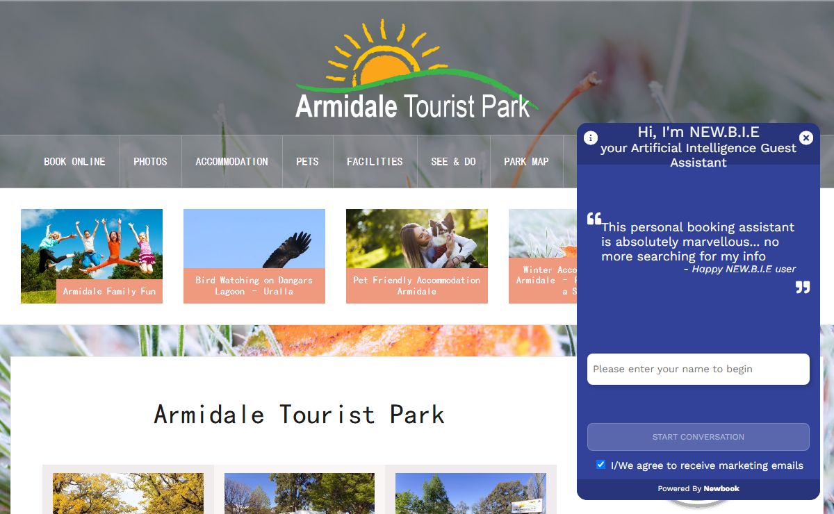 Armidale Accommodation Specials - Armidale Tourist Park
