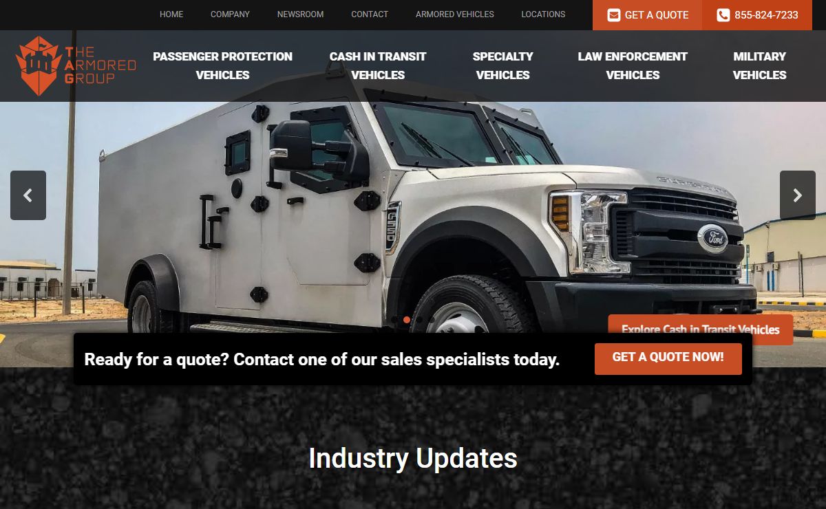 Armored Vehicles, Bulletproof Cars & Trucks | The Armored Group