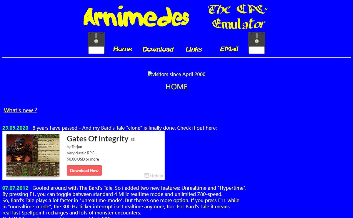 Arnimedes - the CPC-Emulator