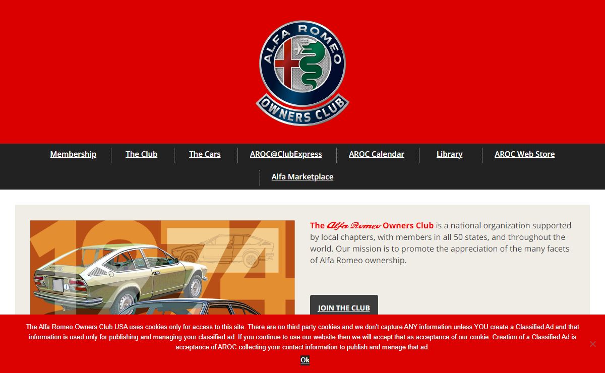AROC – Alfa Romeo Owners Club USA