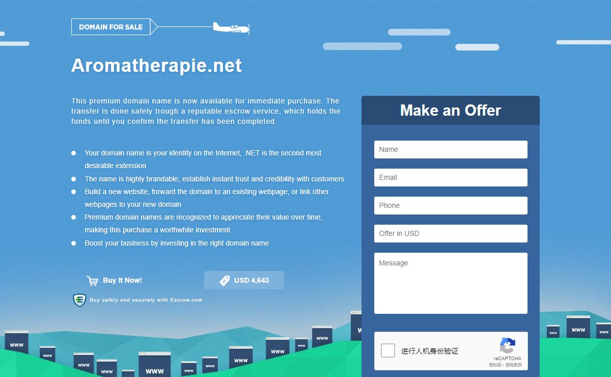 Aromatherapie.net domain name is for sale. Inquire now.